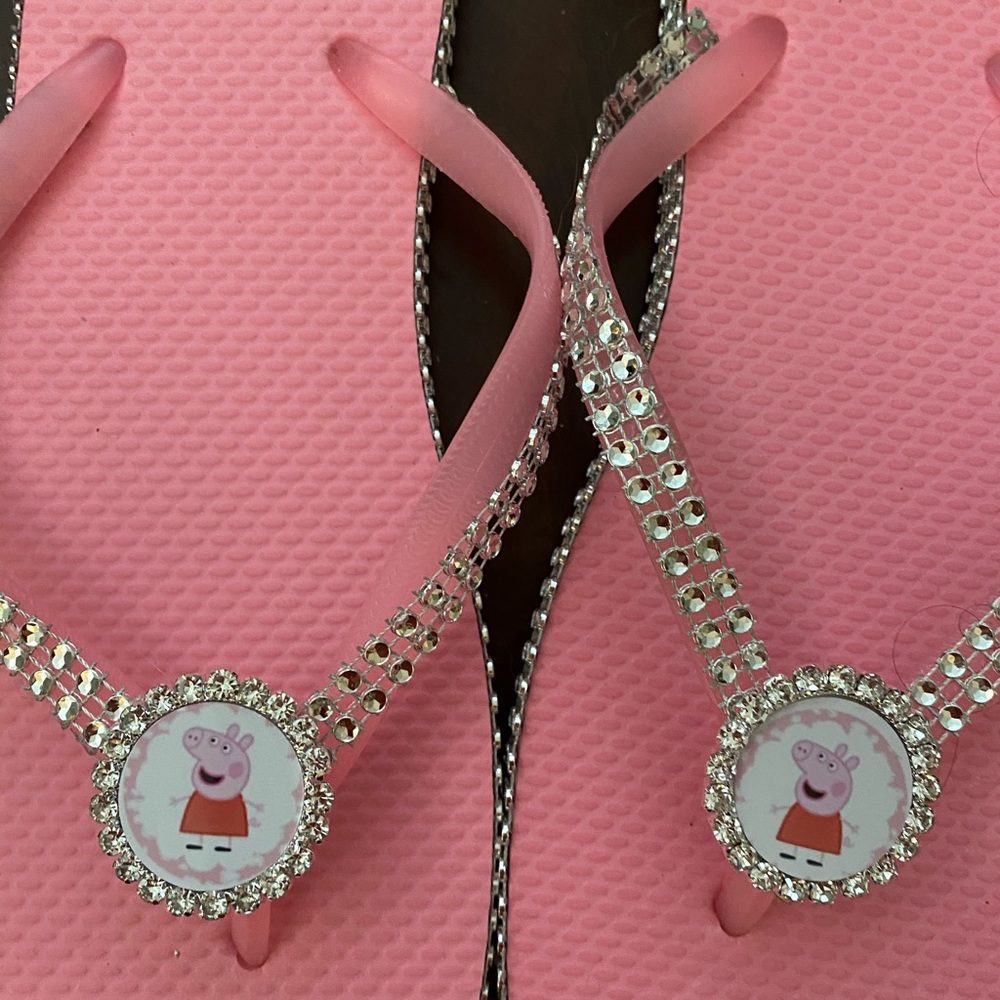 Peppa pig flip flops
